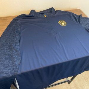 Milwaukee Brewers Lightweight 1/4 zip Pullover